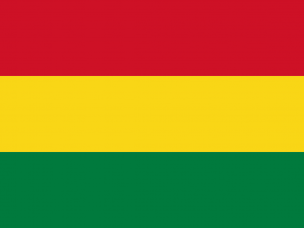 Bolivias flagga